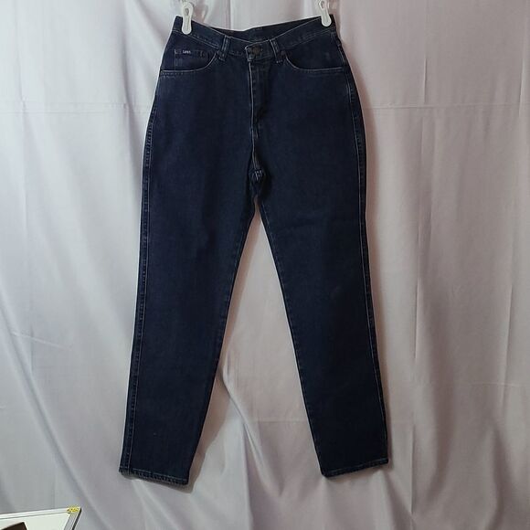 LEE ORIGINAL JEANS, WOMEN'S FIVE POCKET BLUE JEANS, SIZE 12, NOT WORN - Picture 1 of 9